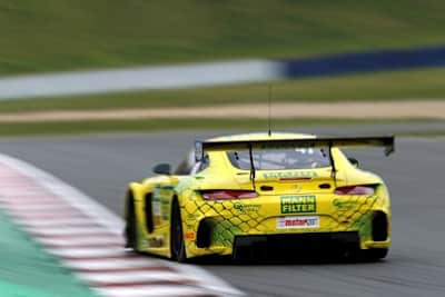 Der Mercedes-AMG GT3 von Markus Pommer/Maximilian Götz