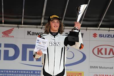 Tom Toparis freute sich über seinen Sieg