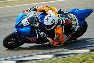 Emanuele Volpi bereitet sich auf seinen Gaststart auf dem Schleizer Dreieck vor