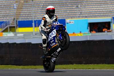 Tom Toparis fuhr bei der BSB in Assen mit einer Wildcard