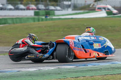Andres Nussbaum/Manuel Hirschi gewannen die Konkurrenz der 1000er-Seitenwagen