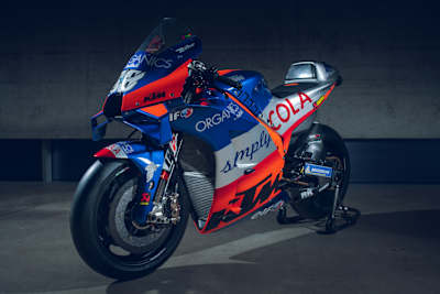 Die Tech3-KTM von Oliveira im neuen Design