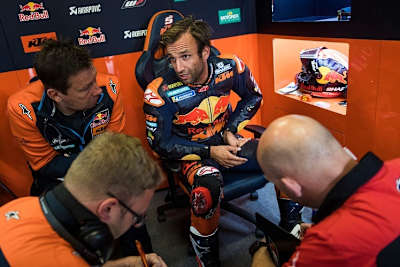 Zarco schildert im Interview die Schwierigkeiten, wenn die Techniker wissen wollen, wie sich eine bestimmte Änderung auswirkt 