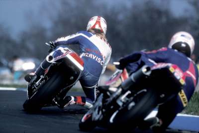 Fred Merkel in Donington 1988