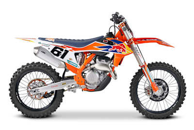 So sieht die KTM 250 SX-F Prado aus