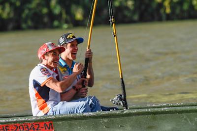 Abseits der Rennstrecke sind Marc und Alex Márquez ein eingespieltes Team