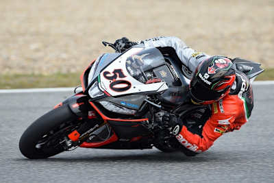 WM-Leader Sylvain Guintoli in Jerez