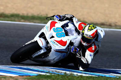 Fraser Rogers beim Saisonfinale in Jerez