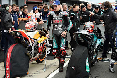 Fabio Quartararo humpelte in Australien in die erste Startreihe