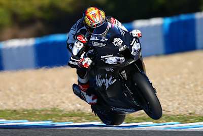 Loris Baz gab beim Jerez-Test auch einer Evo-Kawasaki die Sporen