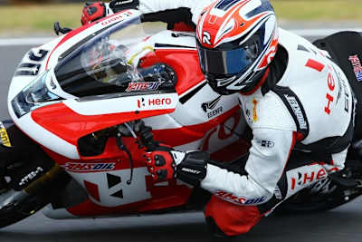 Aaron Yates mit der EBR 1190-RX auf Phillip Island