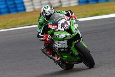 David Salom beim Saisonauftakt in Australien