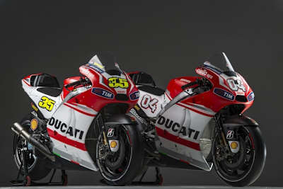 Die MotoGP Ducati wird in Jerez nur zu Dreharbeiten bewegt