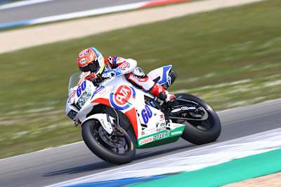 Michael van der Mark auf dem Weg zu seinem ersten WM-Sieg