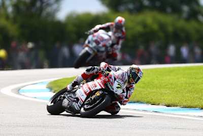 Chaz Davies wollte in seinem Heimrennen mehr erreichen