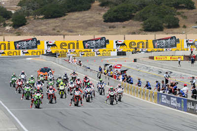 Laguna Seca: Einer der drei Rennstarts