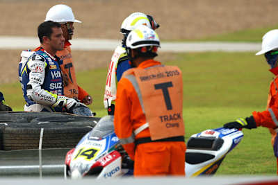 Randy de Puniet: Zu den Bremsproblemen gesellte sich in Thailand auch noch ein Motorschaden