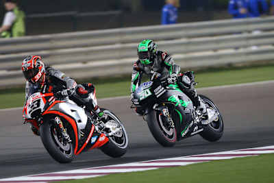 Marco Melandri (33) und Euegen Laverty (50) kennen sich aus der Superbike-WM