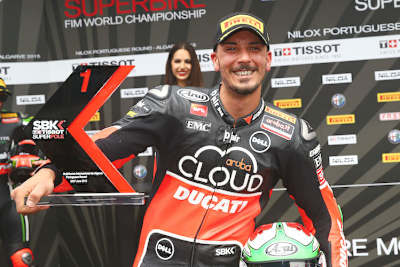 Davide Giugliano steht nach Imola wieder auf der Poleposition