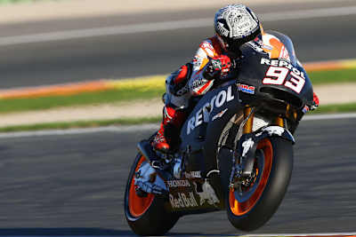 Marc Marquez fand offensichtlich eine passende Abstimmung für die neuen Michelin-Reifen