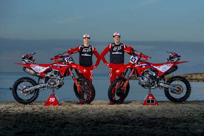 Tim Gajser und Mitch Evans