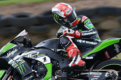 Jonathan Rea musste nach hinten schauen, um seine Gegner zu sehen