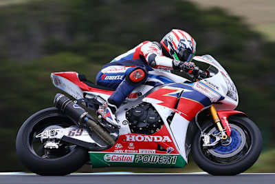 Nicky Hayden wurde die neue Fireblade für 2017 von Honda zugesichert