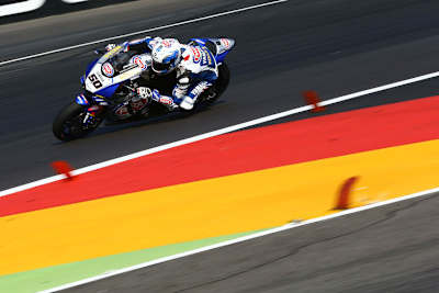 Sylvain Guintoli auf dem Lausitzring: Platz im Qualifying