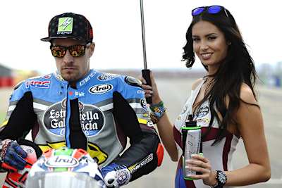 Nicky Hayden in Aragón