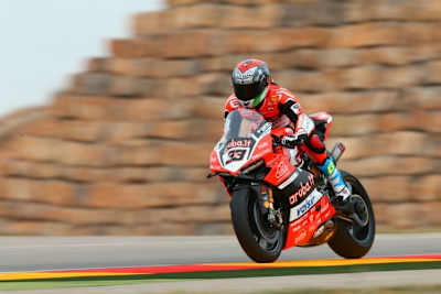 Marco Melandri: Zwetischnellster am Freitag