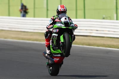 Jonathan Rea beendete ein weiteres Training an der Spitze
