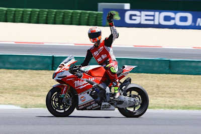 Lorenzo Savadori in Misano: Platz 6 als bestes Finish