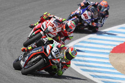 Leandro Mercado vor Savadori und vd Mark – Privatier vor Werkspilot