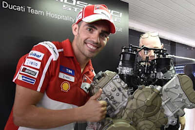Michele Pirro mit dem neuen Ducati V4