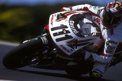 Die Castrol Honda RC45 mit der Startnummer 111 ist legendär