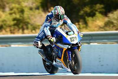 Alessandro Andreozzi 2017 auf der Guandalini Yamaha