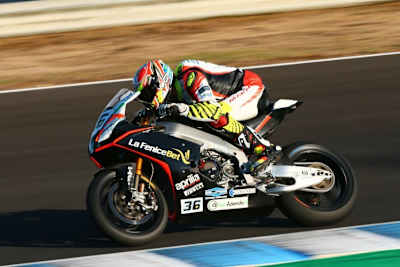 Leandro Mercado ist glücklich mit der Kawasaki ZX-10RR