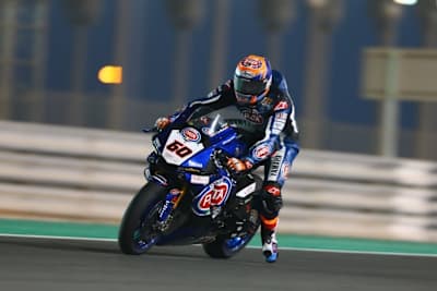 Michael van der Mark musste sich zuerst an die Yamaha R1 wieder gewöhnen
