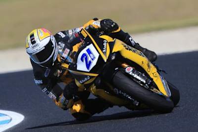 Randy Krummenacher sorgte beim Phillip Island Test für die Bestzeit