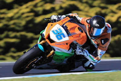 Thomas Gradinger startet als 13. in das erste Rennen der Supersport-WM 2018