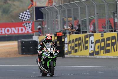 Jonathan Rea holte seinen sechsten Sieg im siebten Rennen