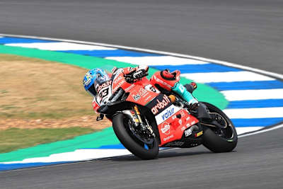 Marco Melandri konnte nicht wie gewohnt bremsen und beschleunigen