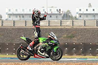 Er tat es schon wieder: Jonathan Rea gewann sechs der bisher sieben Rennen der Superbike-WM in Buriram  