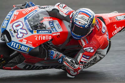 Andrea Dovizioso kam auf nasser Piste in Argentinien gut zurecht