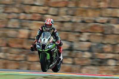 Jonathan Rea musste sein ganzes Können aufbieten, um diesen Sieg einzufahren