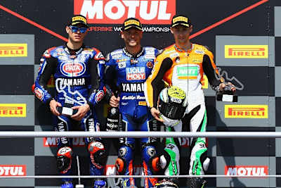 Yamaha nahm in Aragon das komplette Podium in Anspruch