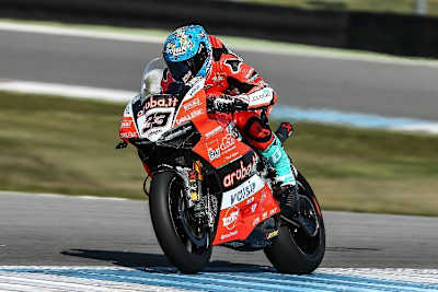 Marco Melandri beendete den Freitag in Assen als Zweiter