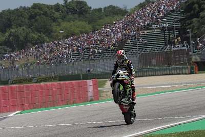 Jonathan Rea holte in Imola seinen ersten Saisonsieg
