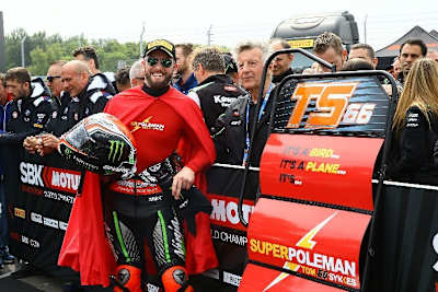 Tom Sykes bei seiner 44. Pole