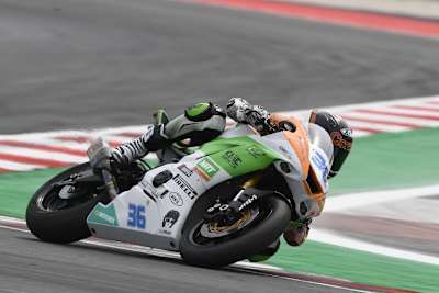 Thomas Gradinger zeigte in Misano eine tadellose Leistung